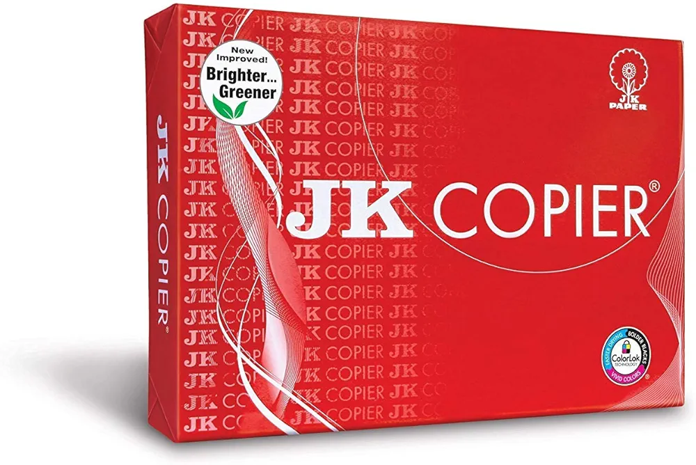 Image of JK Copier Paper - A4, 75 GSM, 1 Ream, 500 Sheets