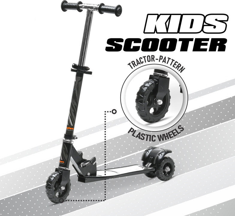 Image of Premium Kids Scooter | Multiple Level, Hight Adjustment (Black)