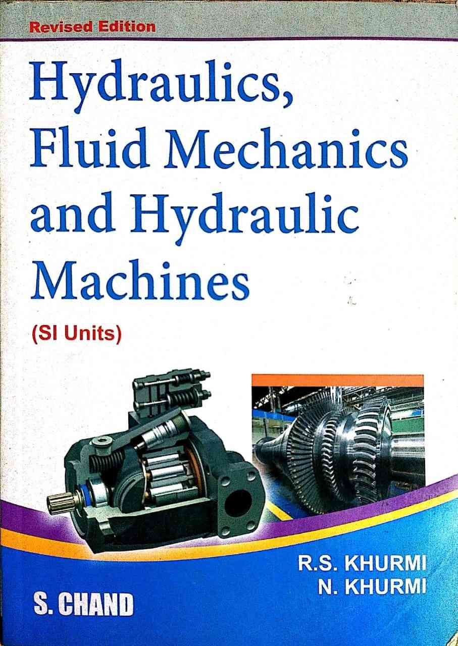 Image of Hydraulics, Fluid Mechanics and Hydraulic Machines (SI Units) | January 2026 Edition | English Version | 720 Pages | S. Chand