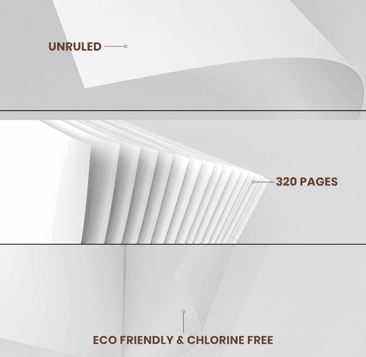Classmate Long Exercise Book Pack of 4 | 320 Pages Each | Unruled | 33 × 21 cm | Premium Large Notebook Image 5