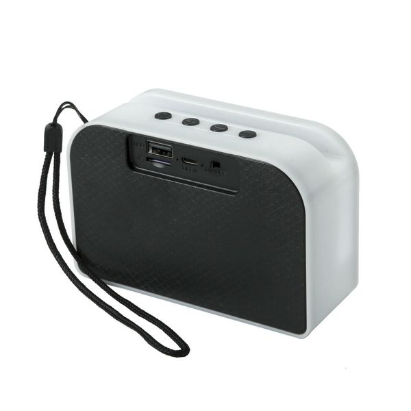 MZ M18VP Portable Bluetooth Speaker | 5W Stereo Sound | Deep Bass | FM Radio | TF Card Support | Hands-Free Calling | Black Image 2